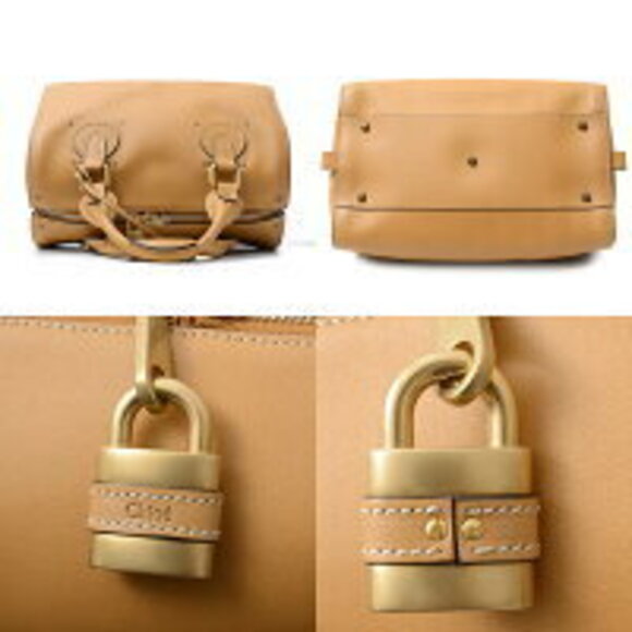 Chloe Pure Paddington Aurora handbag boston bag brown - Picture 3 of 3